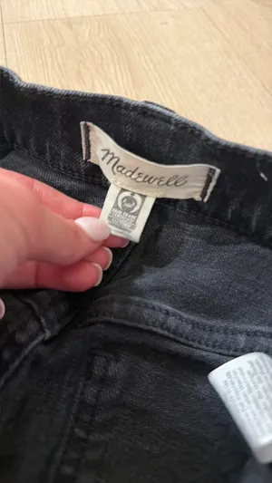 Madewell 90’s Straight Black Jeans thumbnail 4