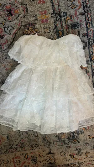 Vestique white sequin dress thumbnail 2