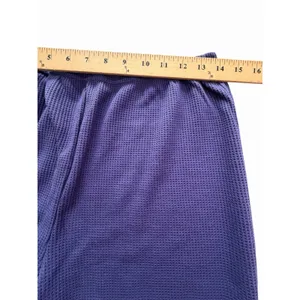 Victoria's Secret Waffle Knit Pajama Set Flannel Medium Purple Cozy New #FFF8-4 thumbnail 7