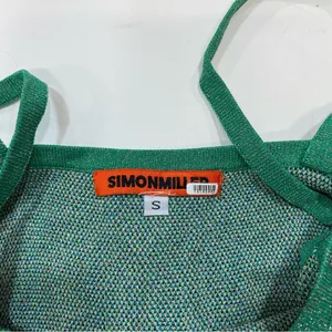 SIMONMILLER Comet midi Dress Size S Green thumbnail 5