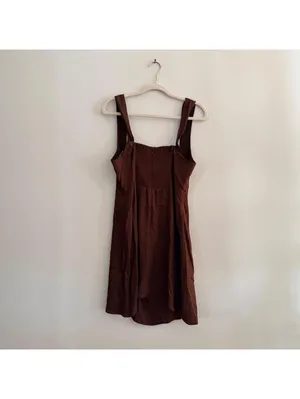 Reformation Gabin Square-Neck Mini Dress thumbnail 4