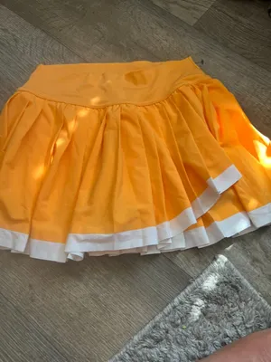 Aerie medium orange tennis skort thumbnail 4
