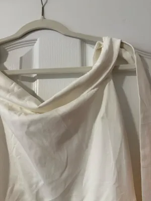 Merokeety Formal White Dress thumbnail 3