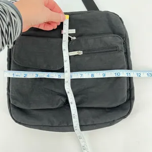 Baggallini Travel Crossbody Tote Bag Womens OS Black Lightweight Nylon‎ Travel thumbnail 3