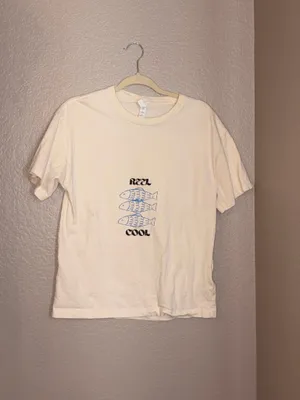 Reel Cool Tee White Size M thumbnail 4
