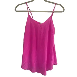 ✨Aritzia Wilfred Silk V-neck Pink Sz XXS Camisole✨ thumbnail 6