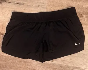 Nike Women's Black Athletic Shorts thumbnail 1
