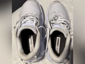 Hoka Bondi SR White Women's Plush Cushion Running Sneakers size 8.5 thumbnail 3