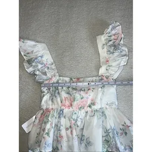 Selkie Mrs. Darcy Weekender Jumpsuit XS NWT Floral Wide Leg Cottagecore thumbnail 5