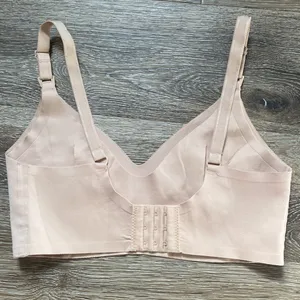 HOFISH Nursing Bra Breastfeeding, Wireless V Neck Maternity Women Pregnancy thumbnail 2