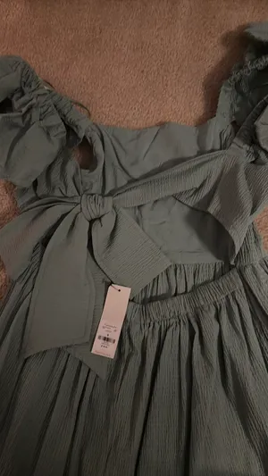 Francesca's Blue Green Boutique Dress thumbnail 2