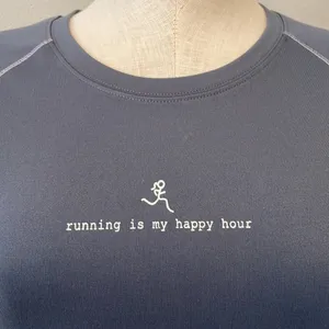 Alo short sleeve blue running tee Sz M thumbnail 2