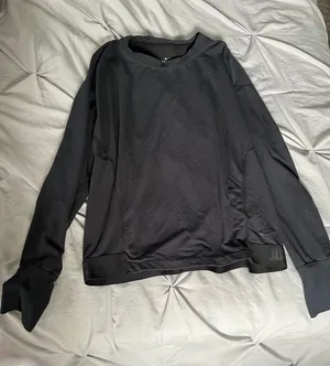Nike Black Long Sleeve Dri-Fit Top thumbnail 1