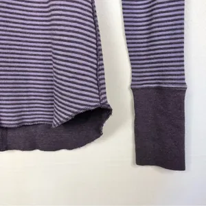 Lululemon Open Your Heart Stripe Reversible Fitted Long Sleeve Athletic Top‎ 2 thumbnail 6