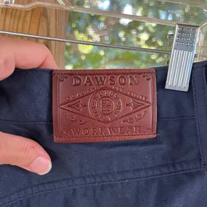 Dawson Workwear Women's Navy Blue Straight Leg Pants Size 27. NEW! thumbnail 4