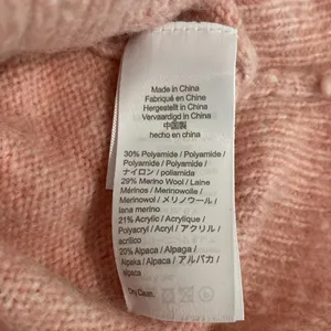 J Crew Pink Relaxed Saddle Sleeve Crew Neck Sweater M thumbnail 6