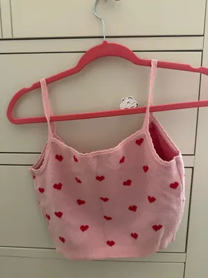 Princess Polly Pink Top Heart Valentine’s Day thumbnail 2