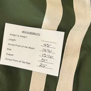 AUSTIN LANDING Sporty Jogger Jeans Green Stripes‎ Denim Back Size 5 Juniors thumbnail 14