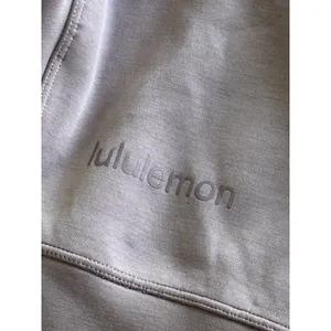 LULULEMON Softstreme Perfectly Oversized‎ Crop Sweatshirt Sz ~2 Purple Lavender thumbnail 4