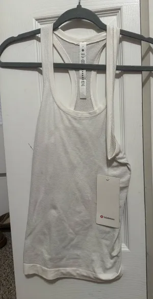 Lululemon White swiftly racerback tank thumbnail 1