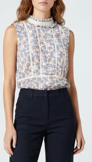 Rebecca Minkoff “Jamie Top” Sleeveless Blouse Size M NWT thumbnail 1