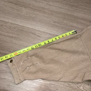 Le Lis Boutique Tan Cropped Jacket Size Small thumbnail 6