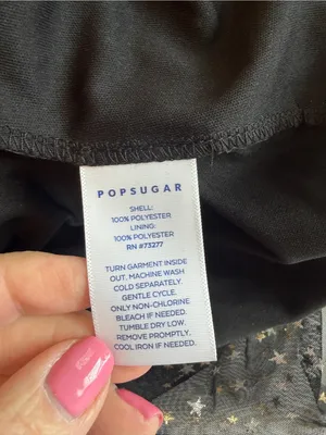 NWT Pop Sugar Lucky Stars Dress Size XL Celestial Metallic Whimsical Flirty M6 thumbnail 6
