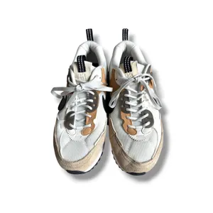 Nike Air Max 90 Futura Womens 7.5 White Tan Black Sneakers Shoes DM9922-002 thumbnail 2