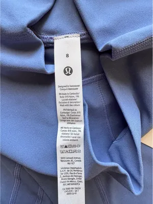 Lululemon Align No Line High Rise 28” Prep Blue Size 8 NWT thumbnail 6