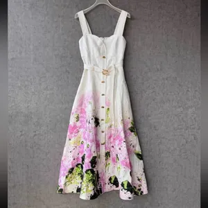 AJE EARTHA MIDI DRESS US4 White Size 4 thumbnail 7