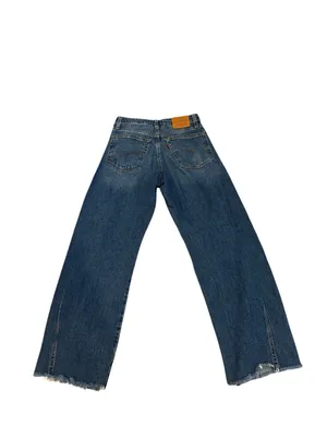 Levi’s Baggy Dad Barrel Jeans Raw Hem Most Wanted 24 thumbnail 2