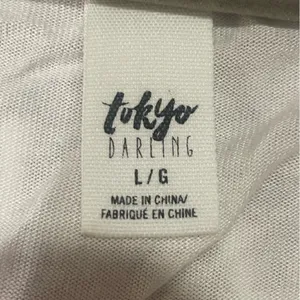 TOKYO DARLING Boho Fringe Crochet Back Peasant Top | Soft Girl Cream Long Sleeve thumbnail 8