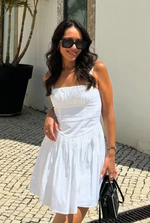 ZARA Embroidered Dress thumbnail 1