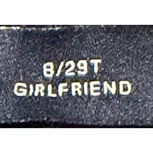 Gap Denim Est 1969 Women's/Teen's Girlfriend High Rise Jeans Size 8/29T thumbnail 4