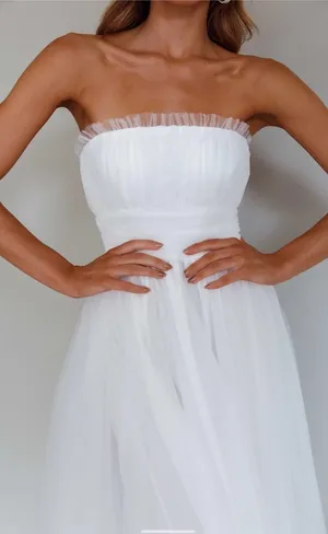 Selfie Leslie White Dress thumbnail 2