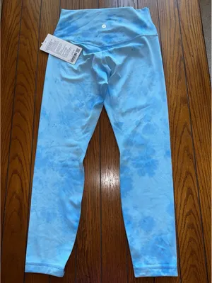 Lululemon Align No Line High Rise 25” Smoothie Wash Blueberry Size 8 NWT thumbnail 2