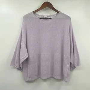 J. Jill Cashmere Sweater Kimono Boxy Fit Lavender Purple Womens Size Small thumbnail 1