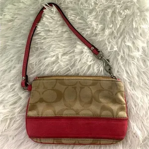 COACH Canvas Wristlet thumbnail 1