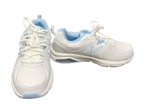 New Balance 857 wms white baby blue low top sneakers sz 9D SKU 10-370 thumbnail 1
