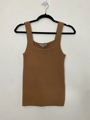 Madewell Bradbury Square Neck Sweater Tank thumbnail 3
