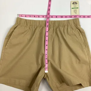 Dockers Linen Blend Weekend Pull-On Shorts Tan Small NEW! Retail $52 thumbnail 8