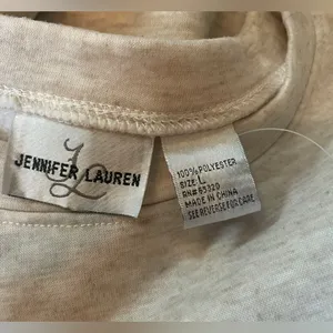 NWOT Jennifer Lauren Y2K Retro Bubble Letter Teach Academic Teacher Sweatshirt thumbnail 5