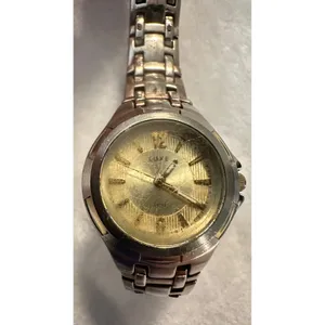 LUXE Swiss‎ Quartz Women's Silver Tone Analog Watch Elegant Timepiece thumbnail 6