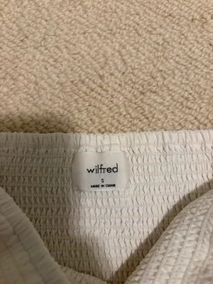 Wilfred Smocked Aritzia Blouse thumbnail 3
