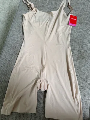 Spanx  Thinstincts 2.0 Open-Bust Mid-Thigh Bodysuit thumbnail 6