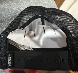 Vans Black trucker hat mesh adjustable NWT thumbnail 9