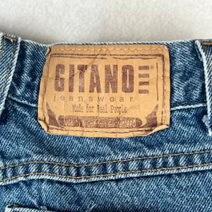 Gitano High Waisted Mom‎ Jeans Womens 10 Petite Blue Excellent Vintage 90s Taper thumbnail 4