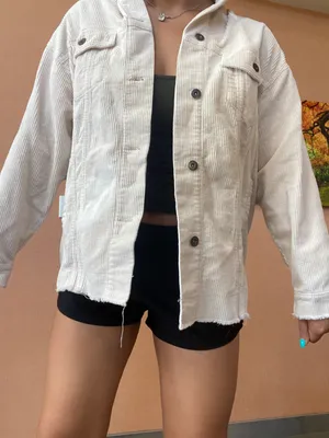 ZARA Beige Corduroy Jacket thumbnail 1