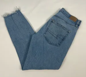 American Eagle Light Blue Denim Jeans, Size 4 Short thumbnail 1