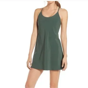 Outdoor Voices Exercise Dress Women’s Small Evergreen Built in Shorts Athleisure thumbnail 5